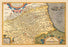 Map of Northeastern Italy 20x30 poster