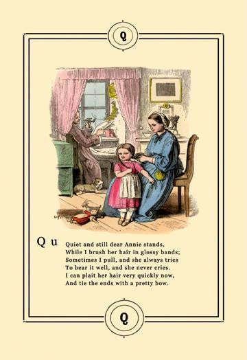 Little Lily's Alphabet: Quiet and Still 20x30 poster