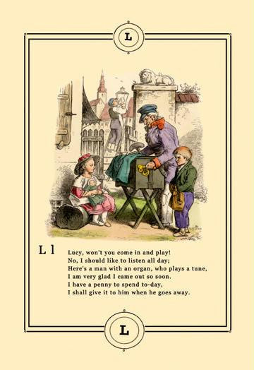 Little Lily's Alphabet: Lucy 20x30 poster