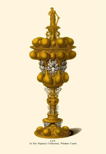 Cup, In Her Majesty's Collection, Windsor Castle 20x30 poster
