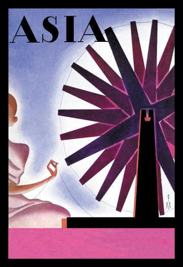 India's Symbolic Wheel w-TITLE 20x30 poster