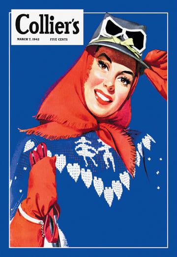 Collier's, March 1942 20x30 poster