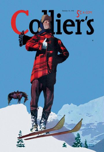 Collier's: January 13, 1940 20x30 poster