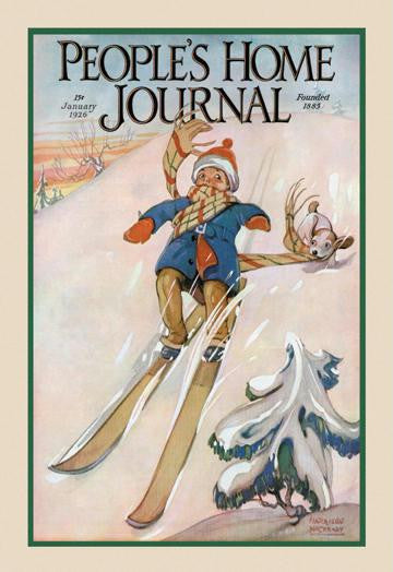 People's Home Journal: January 1926 20x30 poster