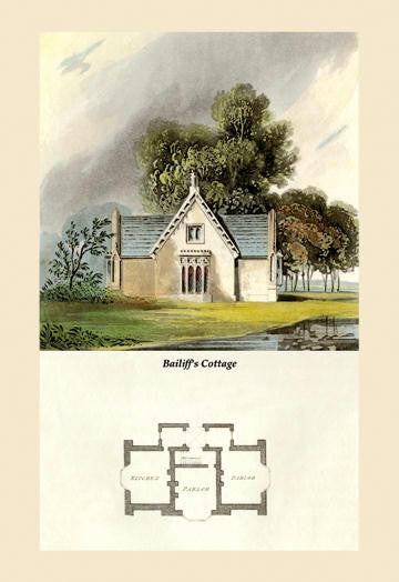 A Bailiff's Cottage 20x30 poster
