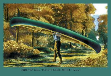 15 Foot 50 Lb. Model' Canoe 20x30 poster