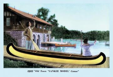 Yankee Model' Canoe 20x30 poster