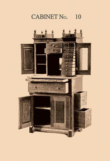 Dentist's Cabinet #10 20x30 poster
