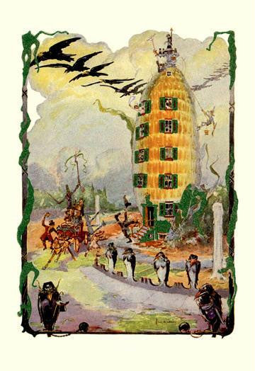 Jack Pumpkin's House of Corn 20x30 poster