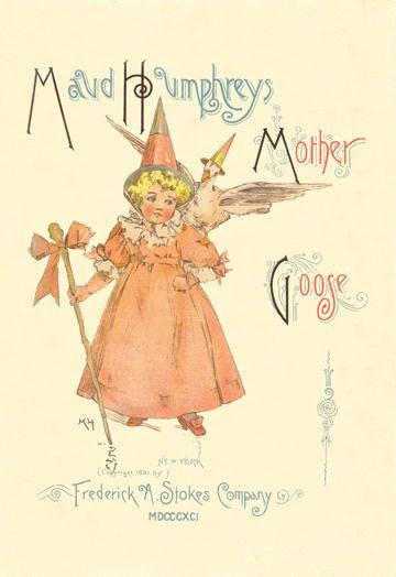 Maud Humphrey's Mother Goose (book cover) 20x30 poster