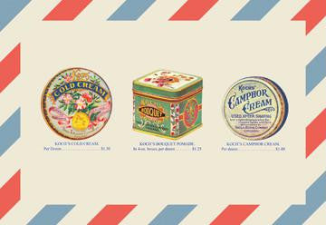 Koch's Cold Cream, Bouquet Pomade, and Camphor Cream 20x30 poster