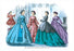 Mme. Demorest's Mirror of Fashions, 1840 #5 20x30 poster