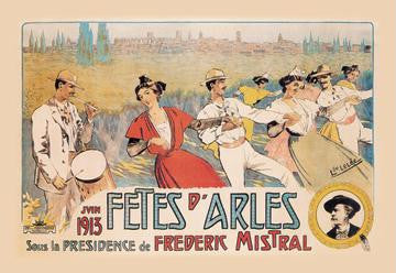 Fetes d'Arles 20x30 poster
