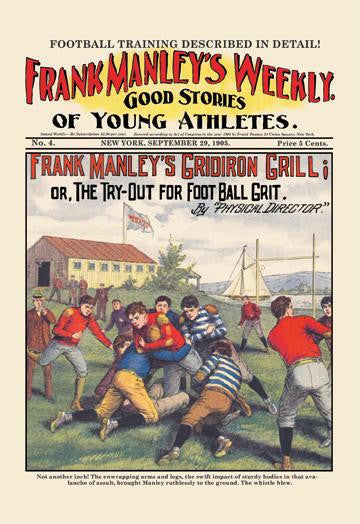 Frank Manley'sGridion Grill 20x30 poster