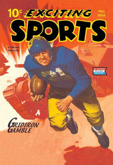 Gridiron Gamble 20x30 poster
