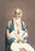 Old Man with a Fan 20x30 poster