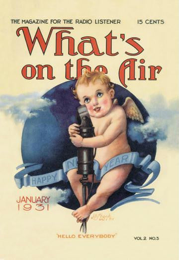 What's on the Air: Hello Everybody 20x30 poster