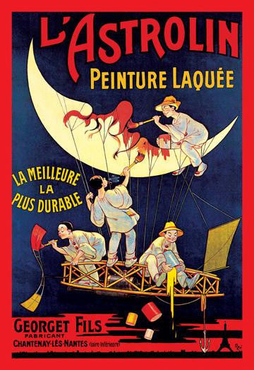 L' Astrolin Peinture Laquee 20x30 poster