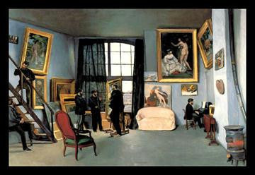 Bazille's Studio: 9 rue de la Condamine 20x30 poster