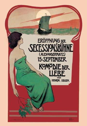 Poster for an Ibsen Play 20x30 poster