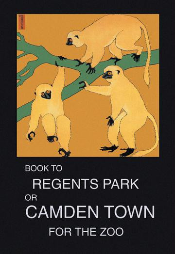 Book to Regent's Park 20x30 poster