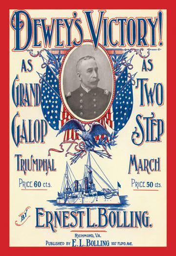 Dewey's Victory 20x30 poster