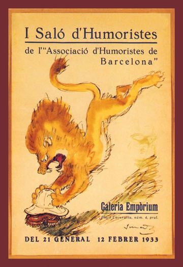 Salo d'Humoristes 20x30 poster