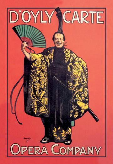 D'Oyly Carte Opera Company (Asian Costume) 20x30 poster