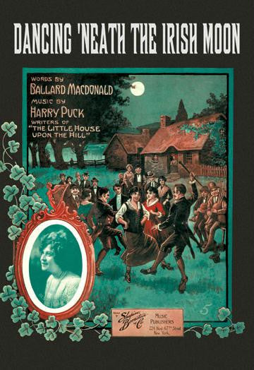 Dancing 'Neath the Irish Moon 20x30 poster