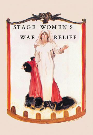 Stage Women's War Relief 20x30 poster