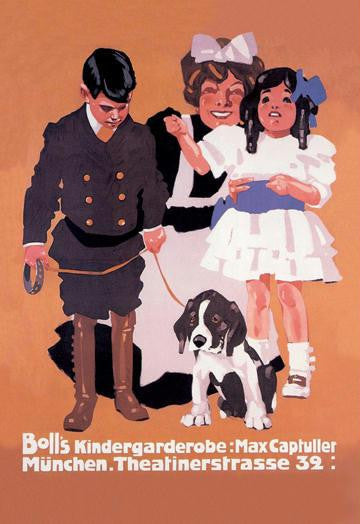 Boll's Kindergardenrobe (Children's Clothes) 20x30 poster