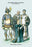 Carolingian Empire Costumes: Charlemagne's Soldiers 24x36 Giclee