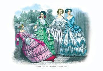 Frank Leslie's Ladies' Gazette  1854 #5 24x36 Giclee