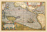 Map of the Pacific Ocean 24x36 Giclee