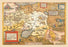 Map of Russia 24x36 Giclee