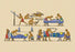 Preparing the Mummy 24x36 Giclee