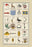 Heraldic Symbols - Banner  Cameleopard et al. 24x36 Giclee
