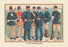 U.S. Navy Uniforms 1899 #3 28x42 Giclee on Canvas