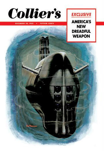 America's Dreadful New Weapon 28x42 Giclee on Canvas