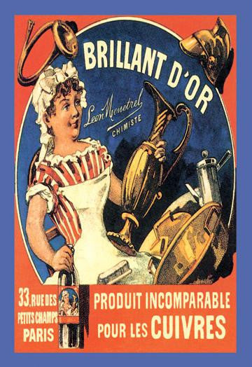 Brillant d'Or 28x42 Giclee on Canvas