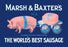 Marsh and Baxter's World's Best Sausage 28x42 Giclee on Canvas