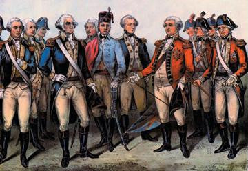 Cornwallis' Surrender 28x42 Giclee on Canvas