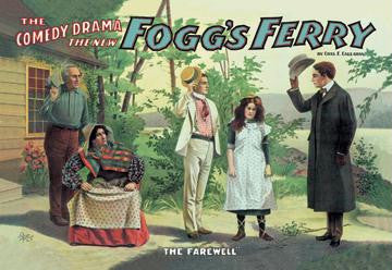 Fogg's Ferry; The Farewell 28x42 Giclee on Canvas