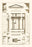 Pediment of Temple at Assisi 28x42 Giclee on Canvas