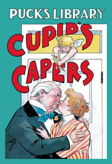 Cupid's Capers 28x42 Giclee on Canvas