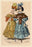 Frocks with Matching Hats 28x42 Giclee on Canvas