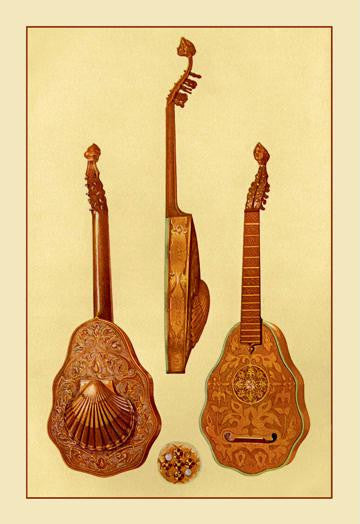 Queen Elizabeth's Lute 28x42 Giclee on Canvas