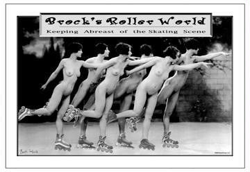 Brock's Roller World: Keeping Abreast of the Skating Scene 28x42 Giclee on Canvas