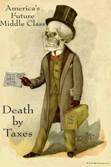 America's Future Middle Class 28x42 Giclee on Canvas