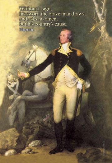 His Country's Cause 28x42 Giclee on Canvas